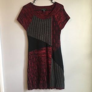 Style & co. Short Sleeve Cable Knit Sweater Dress
